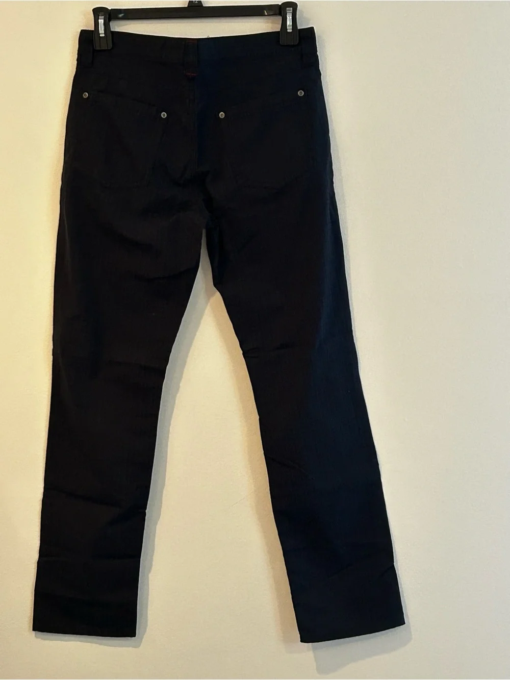 Men's Halsey Black Chino Pants - Straight Fit Essential 32x31